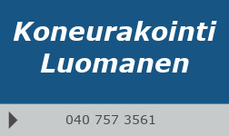 Koneurakointi Luomanen logo